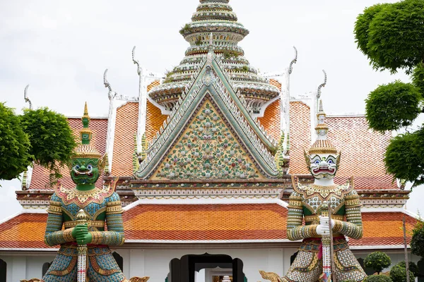 Wat Phra Kaew Antike Tempel in Bangkok Thailand — Stockfoto