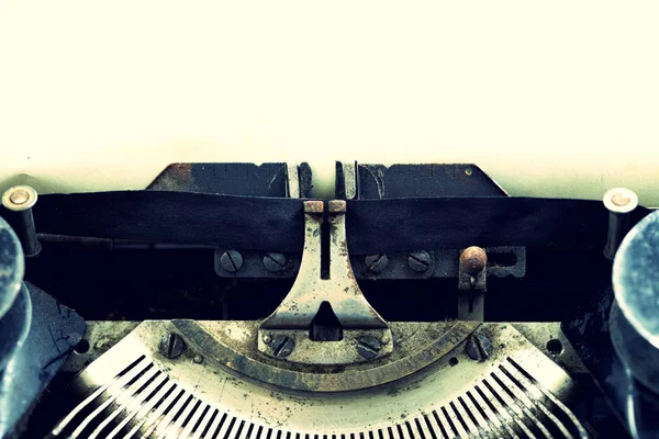 Close up of  vintage retro styled typewriter. — Stock Photo, Image