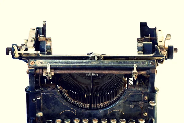 Close up of  vintage retro styled typewriter. — Stock Photo, Image