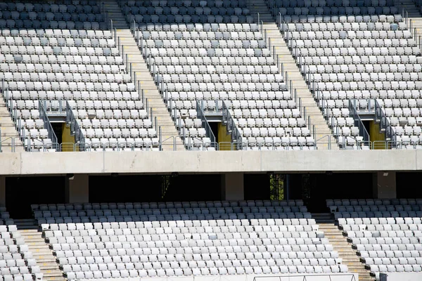 Tomma Stadion Idrottsevenemang Utan Människor — Stockfoto