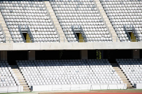 Tomma Stadion Idrottsevenemang Utan Människor — Stockfoto