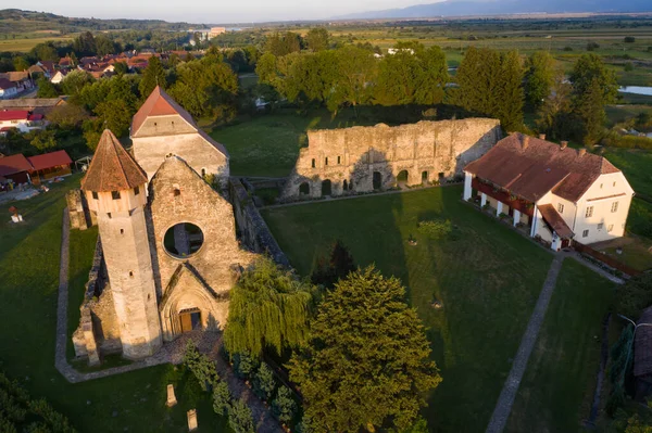 Carta Ruines Abbaye Cistercienne Médiévale Village Carta Comté Sibiu Transylvanie — Photo