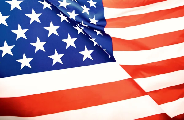 Bandera United States America Ondeando — Foto de Stock