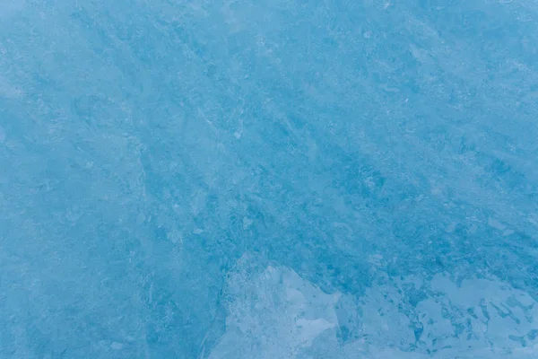 Blå is textur, vintern bakgrund, strukturen på isen. — Stockfoto