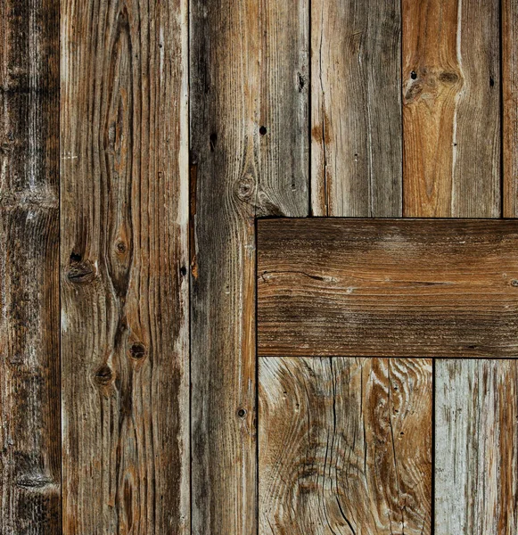 Vieille texture de bois vintage aux motifs naturels . — Photo