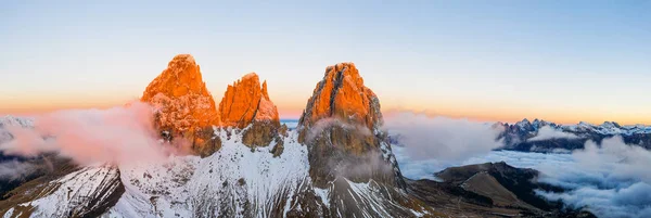 Beautiful Autumn Landscape Dolomites Mountains Italy — Stock Photo, Image