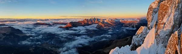 Beautiful Autumn Landscape Dolomites Mountains Italy — Stock Photo, Image