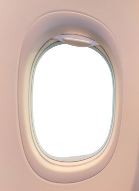 Uçak penceresinden görüntüle.