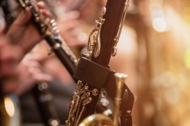 klasik konser müziği sırasında klarnet