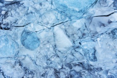 Blue Ice doku, kış arka plan, doku buz yüzeyi.