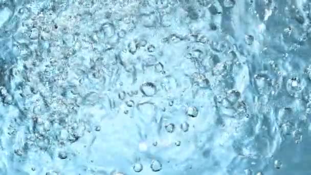 Water surface in super slow motion, shooted with high speed cinema camera — Stock Video