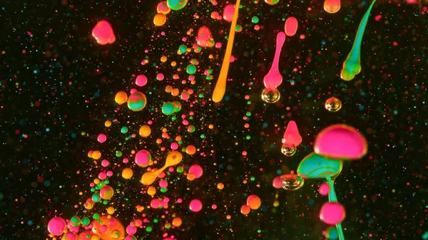 Fundo líquido colorido abstrato — Fotografia de Stock