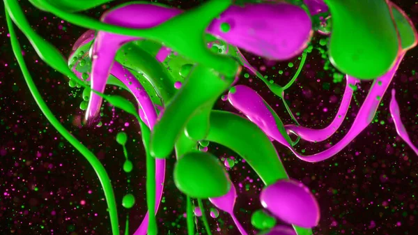 Abstract colored liquid background — Stock Photo, Image