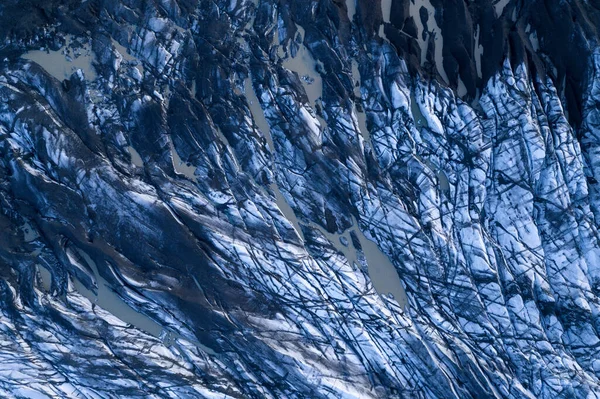 Παγόβουνα στη νότια ακτή της Ισλανδίας, παγετώδης λιμνοθάλασσα του Jokursarlon — Φωτογραφία Αρχείου
