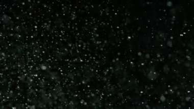 Parçacık tozu arkaplanı, yüksek hız kamerasında 1000fps 'de çekim,