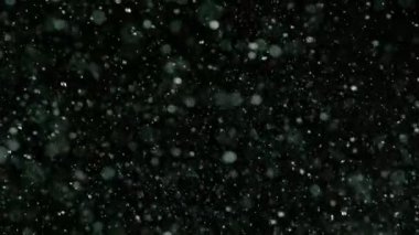 Parçacık tozu arkaplanı, yüksek hız kamerasında 1000fps 'de çekim,