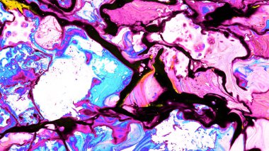 Soyut Renkli Sıvı Arkaplanı