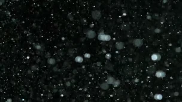 Particles dust background, shooting on high speed camera at 1000fps, — Stock Video