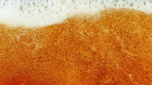 Water drops on glass of beer. — Stock Photo, Image