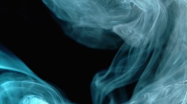 Duman etkisi. Soyut duman bulutu. Yavaş çekim