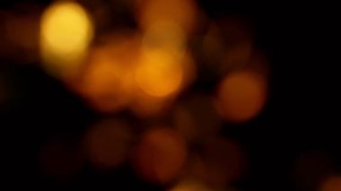 Süper Yavaş Çekimde Altın Parıltılar Arkaplanı