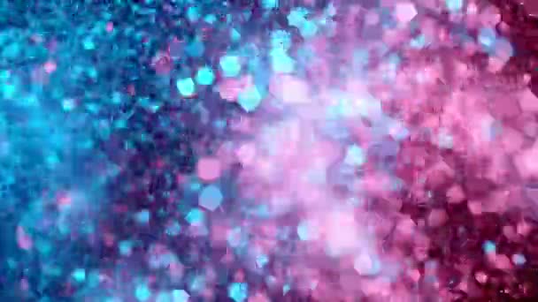 Astratto luci colorate brillante sfondo d'arte, super slow motion — Video Stock