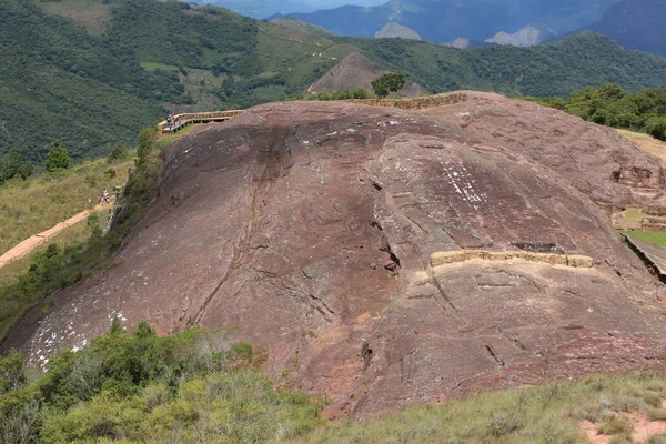 Archeologické Naleziště Fuerte Samaipata Bolívie — Stock fotografie