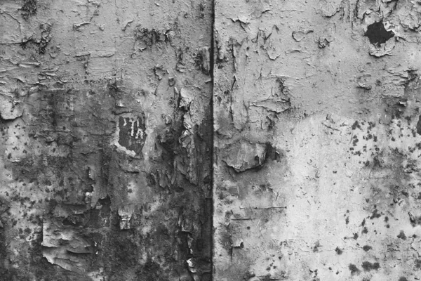 Texture Vecchio Logoro Graffiato Superficie Sfondo Grunge Bianco Nero Vernice — Foto Stock