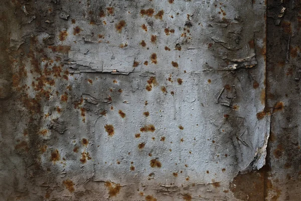 Background Texture Old Surface Metal Sheet Covered Rust Free Space — Stock Photo, Image