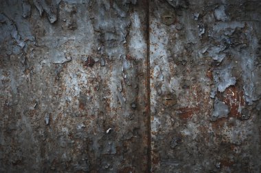 Eski yüzeyin arkaplan dokusu, eski metal levha