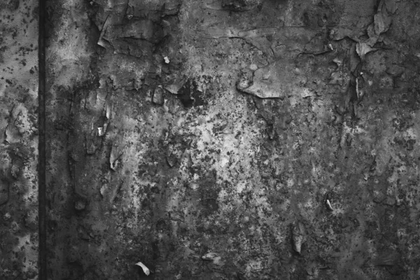 Texture Old Worn Out Scratched Surface Black White Grunge Background — Stock Photo, Image