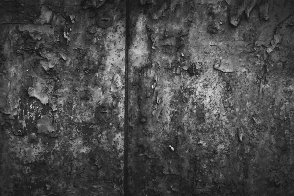 Texture Old Worn Out Scratched Surface Black White Grunge Background — Stock Photo, Image