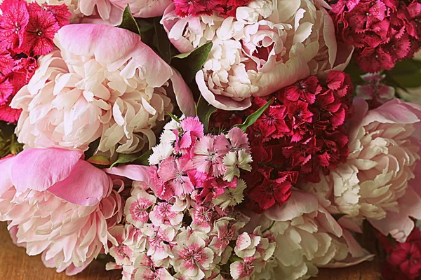 Красивые Цветы Пионы Аромат Розового Пиона — стоковое фото