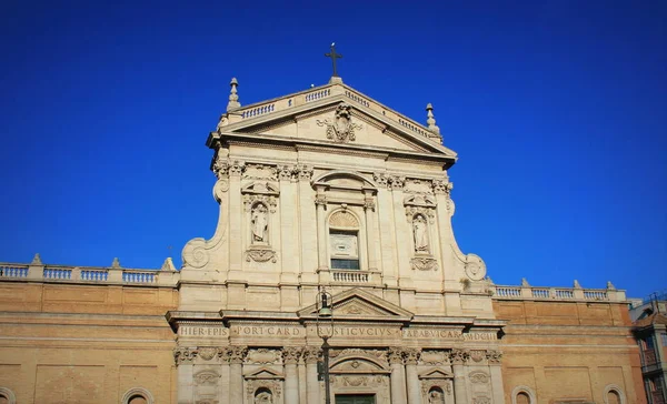 Roma Italia Chiesa Santa Susanna Colle Del Quirinale Facciata Barocca — Foto Stock