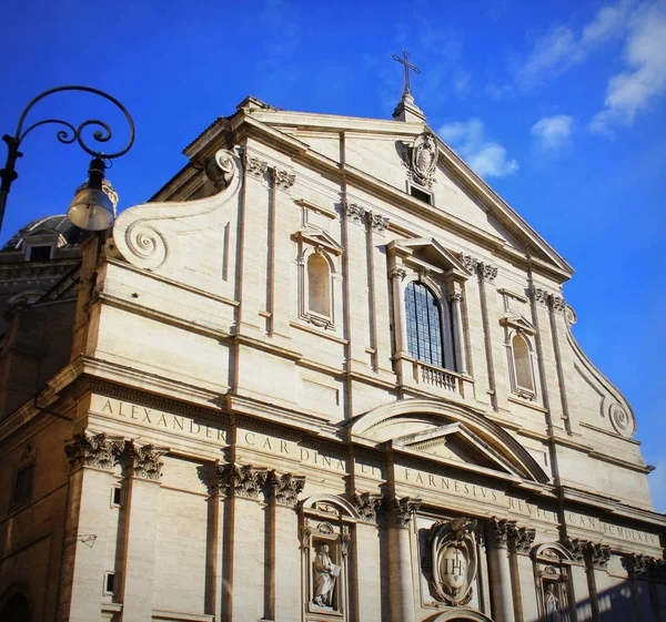 Chiesa Del Gesu Roma Chiesa Principale Della Compagnia Gesù Dei — Foto Stock