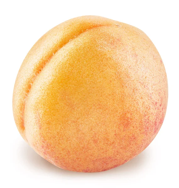 Ripe Apricot Fruit Clipping Paths — Stock Photo, Image