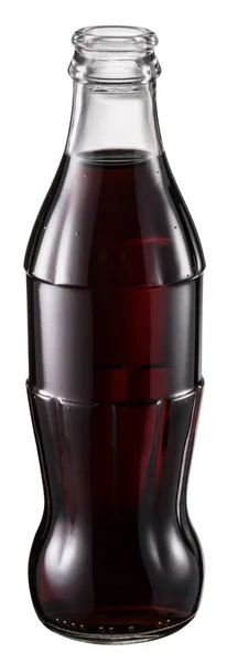 Frasco Cola Refrigerante Cola Arquivo Contém Caminho Recorte — Fotografia de Stock