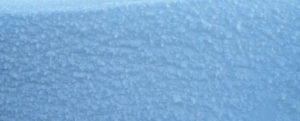 Macro Textura Nieve Fondo Invierno — Foto de Stock