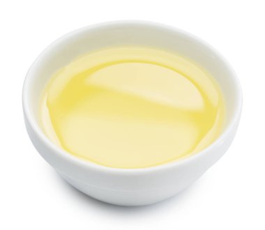 Zeytin yağı ile top. Dosyada, kırpma yolu.