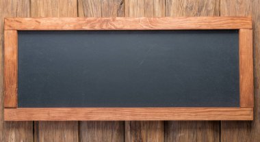 Ahşap ahşap arka plan karede ile yazı tahtası.