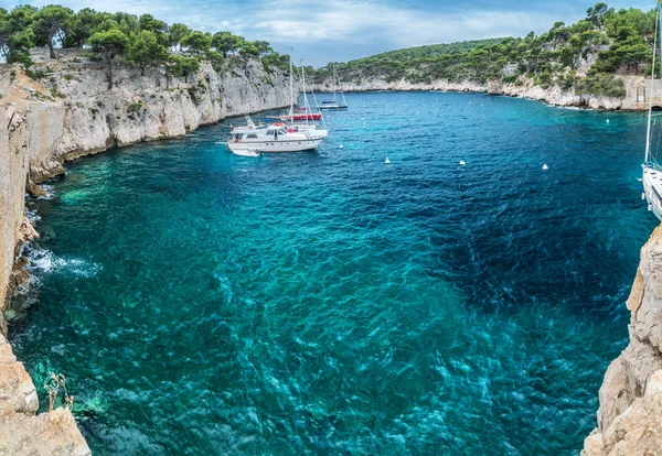 Calanque Port Miou Cassis Francia 2017 — Foto de Stock