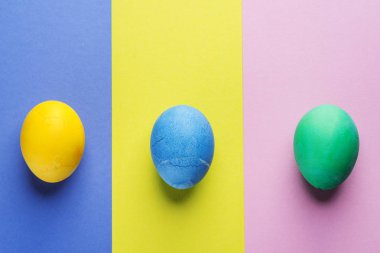 Paskalya yumurta Paskalya kutlamaları col üzerinde bir öznitelik olarak lekeli