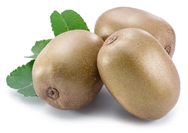 Gyllene kiwifrukter eller kinesiska krusbär isolerad på vita bac — Stockfoto