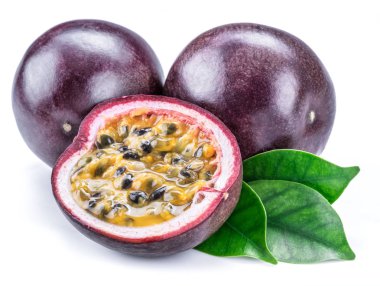 Tutku meyve ve onun kesit etli meyve suyu ile zekâ dolu