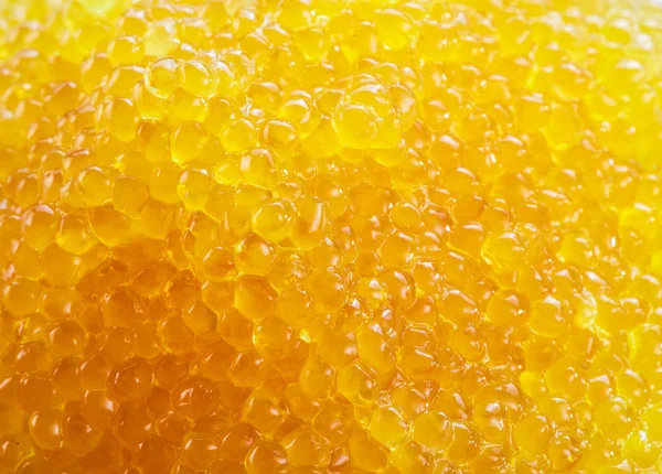 Caviar de lucio o huevas de cerca imagen. Fondo alimentario . — Foto de Stock