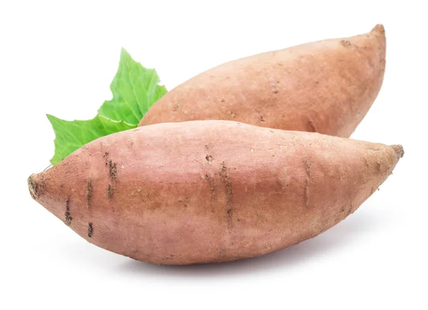 Sweet potato. Isolated on a white background. — Stock Photo, Image