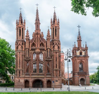 St. Ayşe'nin Church.Vilnius. Litvanya. 2016.06.11
