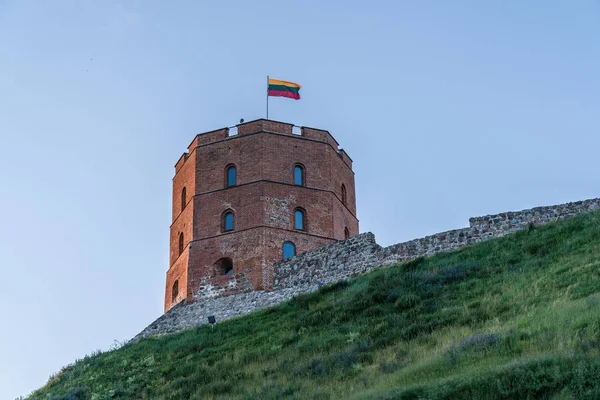 Gediminas' Tower. Vilnius, Lithuania. 2016.06.11 — 스톡 사진