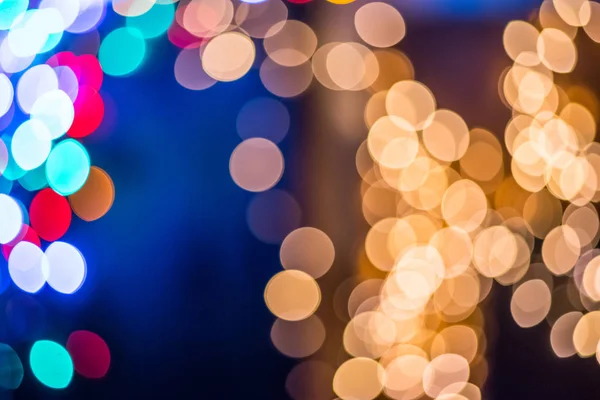 Kerst achtergrond met mooie bokeh. — Stockfoto