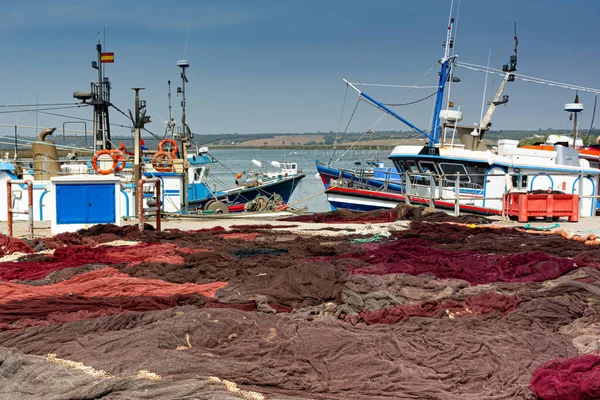 Рыбацкие Лодки Сети Порту — стоковое фото